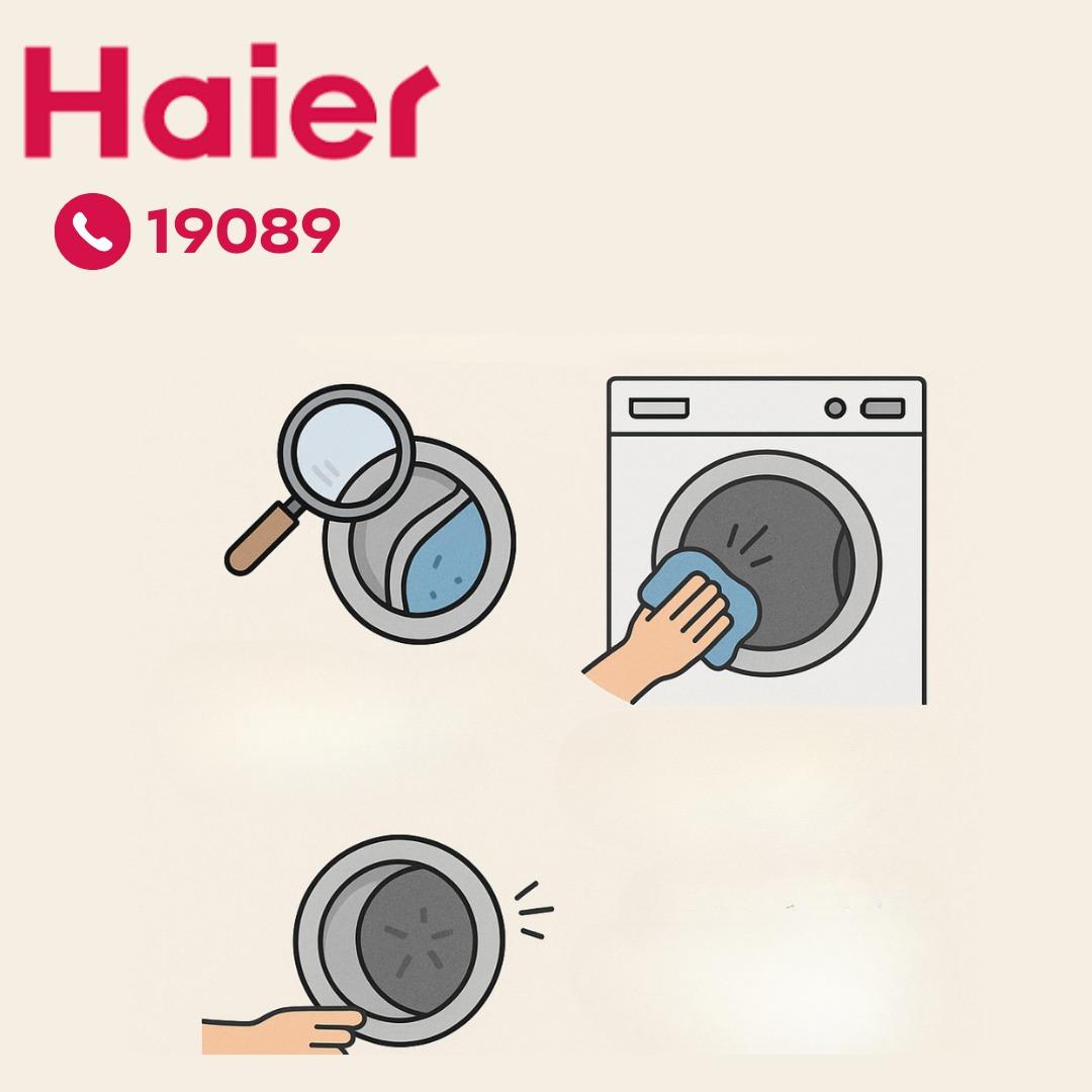 تنظيف كاوتش باب الغسالة( الجلدة المطاطية)